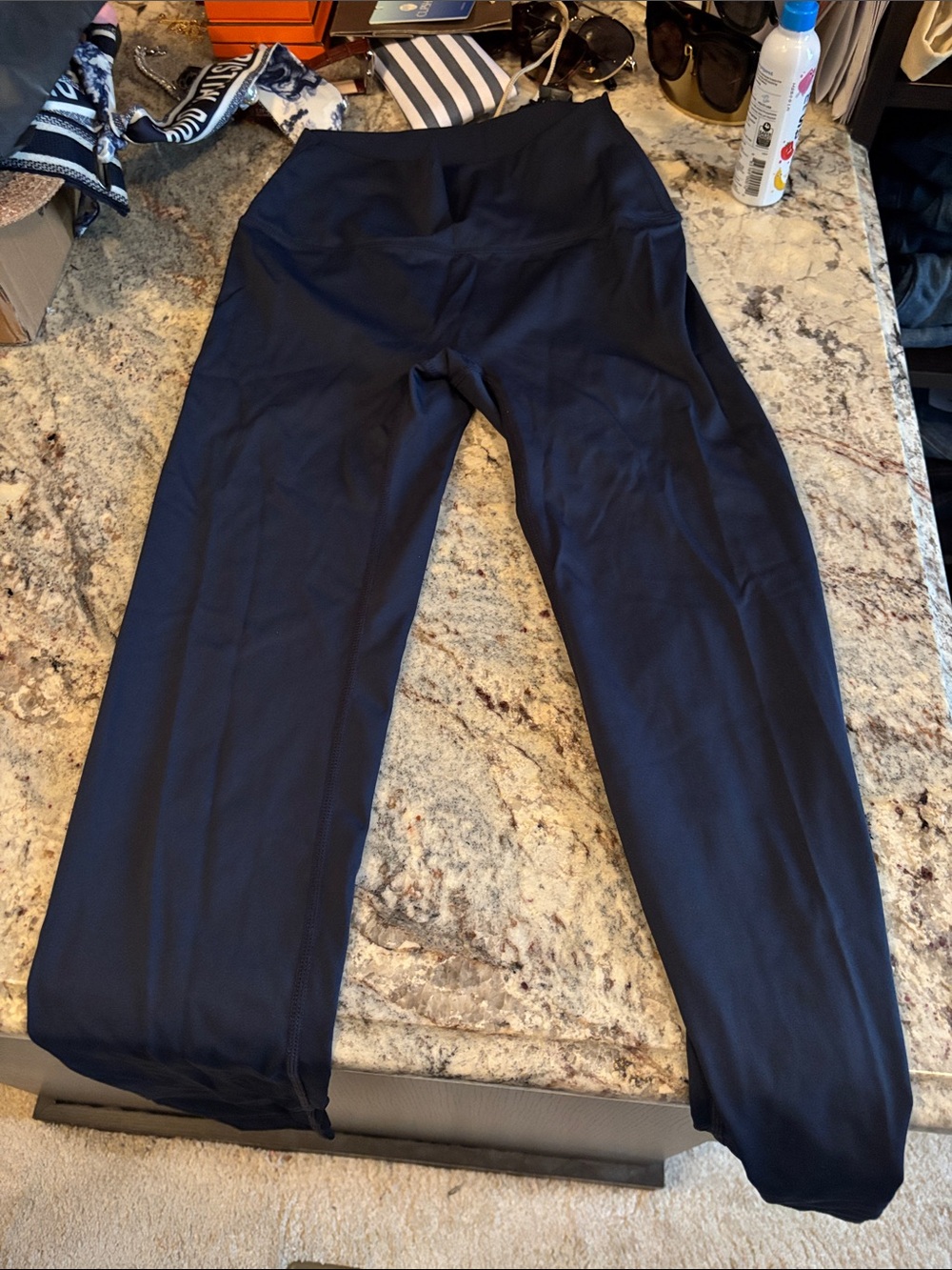 lululemon athletica Navy Blue Workout Leggings